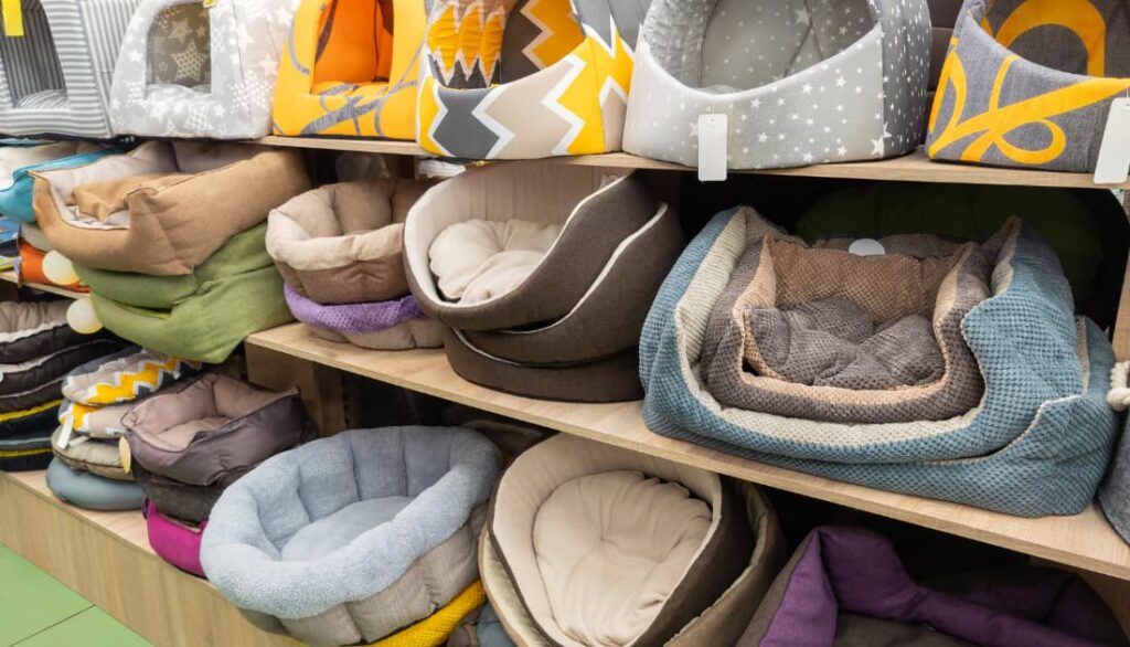 a variety of dog bed types to buy for a dog to ensure the best comfort in your home